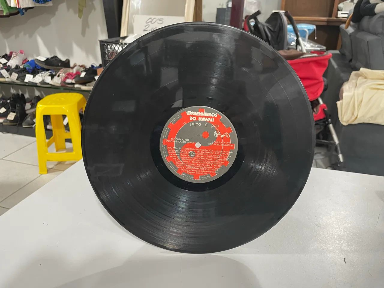 Disco de Vinil Engenheiros do Hawaii o Papa é Pop - Foto 4