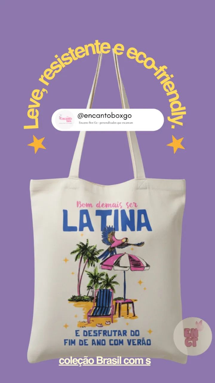Ecobag - "Brasil com s" - Foto 2