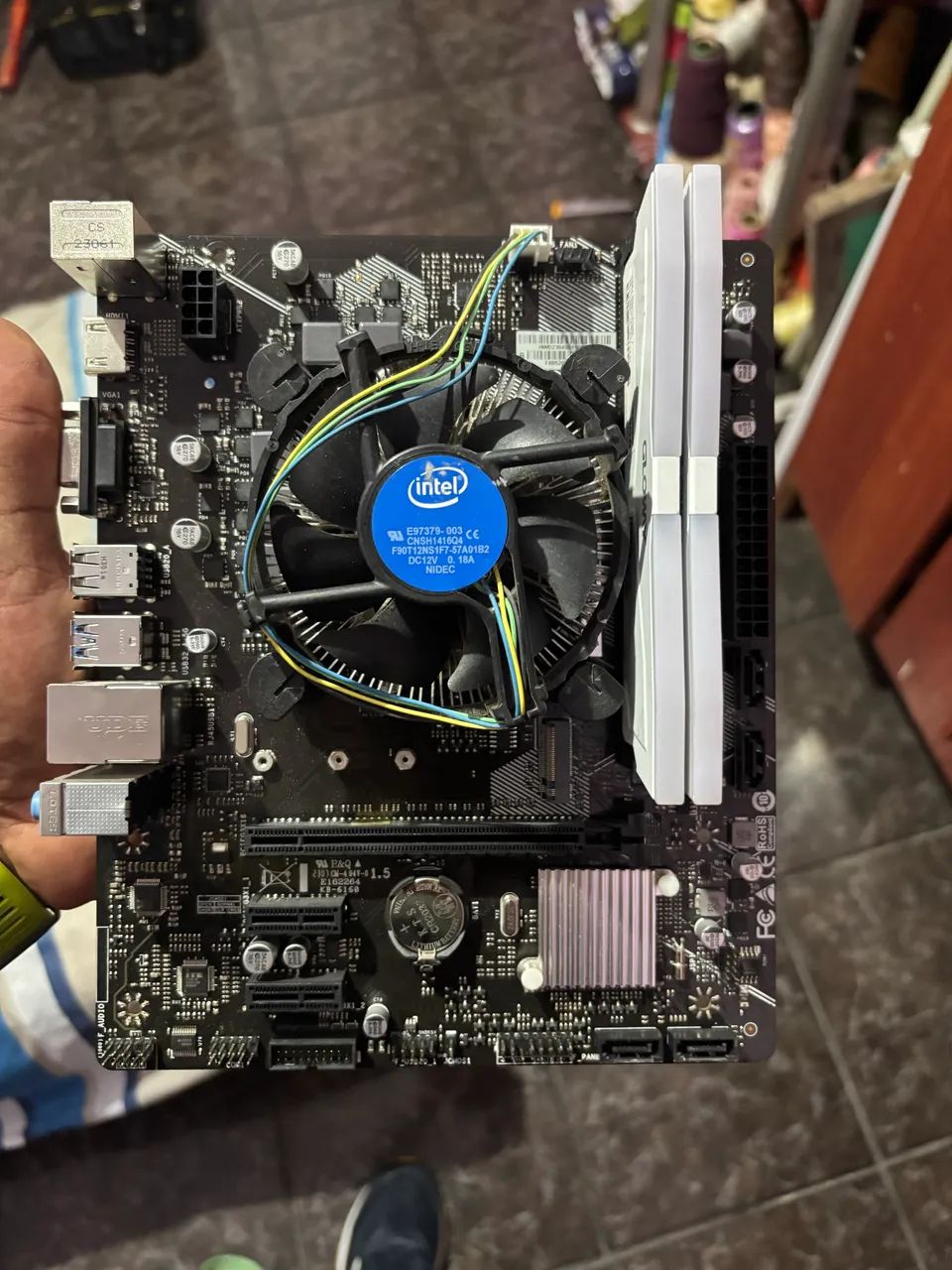 KIT I3 10100F + B560m 16 GB RAM - Peças de Hardware - Vila