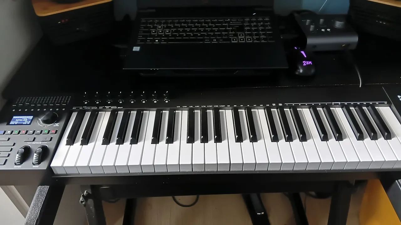Teclado controlador NUX NTK 49 Teclas - Instrumentos musicais