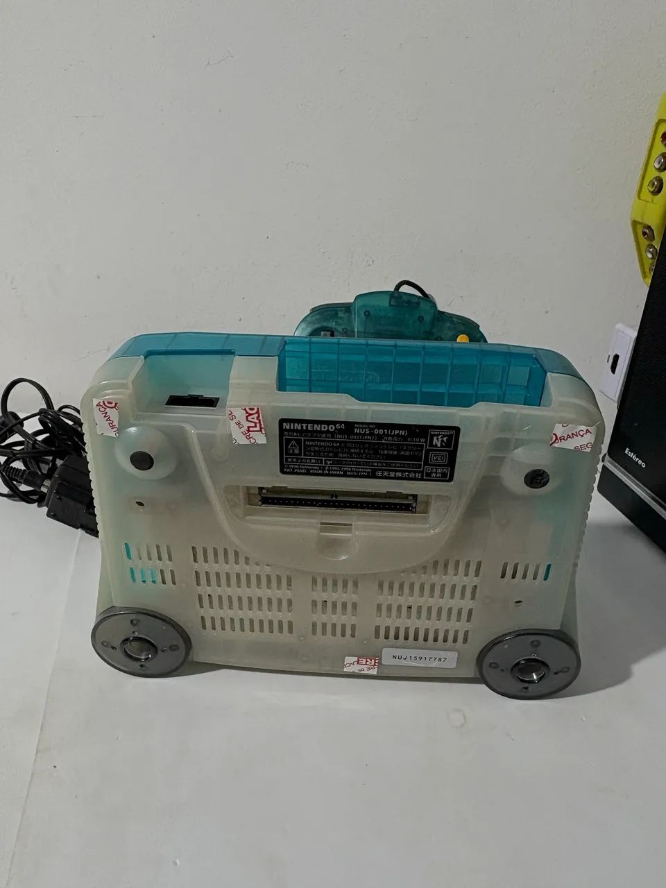 Console nintendo 64 clear blue ice - Foto 3