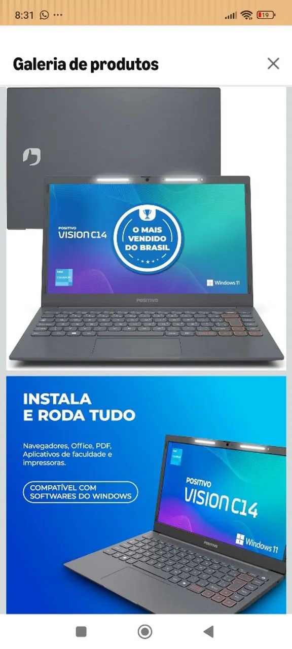 Notebook Vision C14 - Foto 2