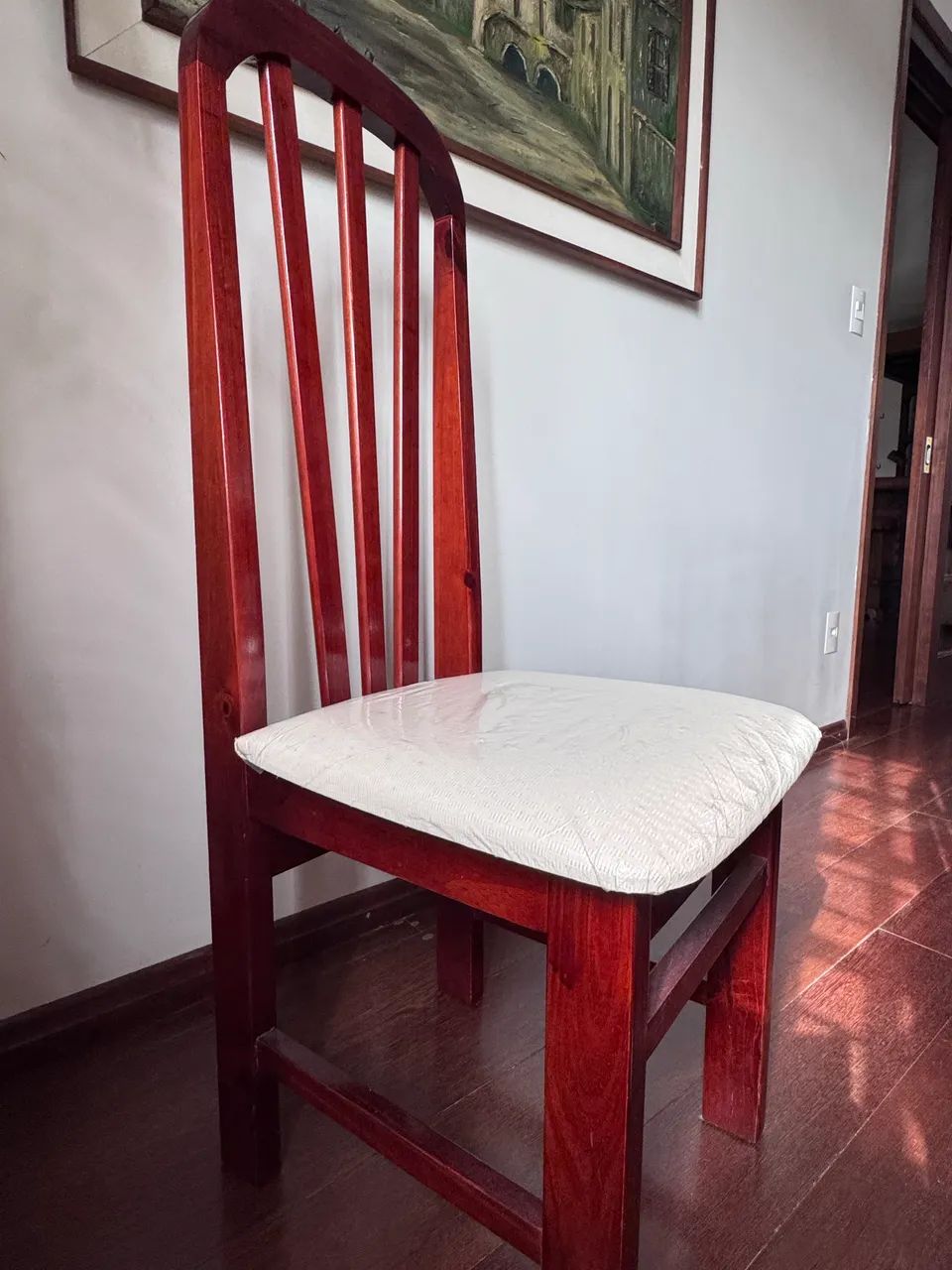 Mesa jantar com 6 cadeiras e aparador  - Foto 4