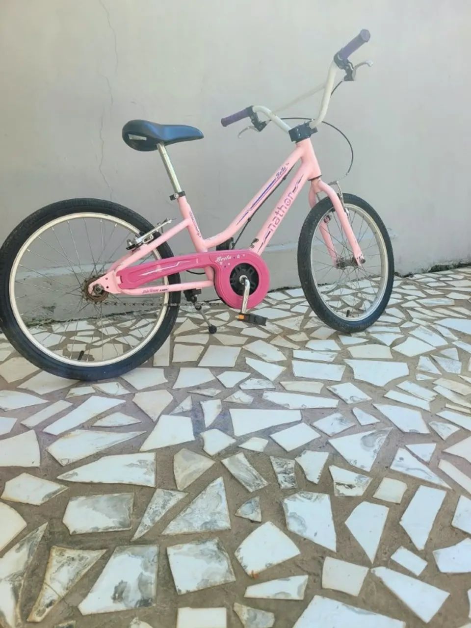 bicicleta infantil aro 20 rosa   - Foto 2