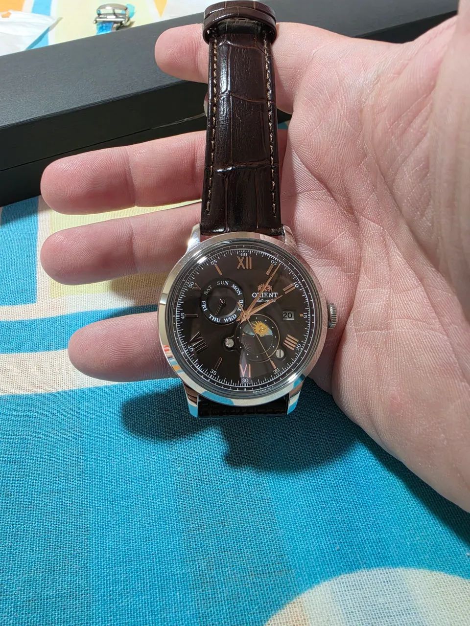 Orient Bambino Sun and Moon