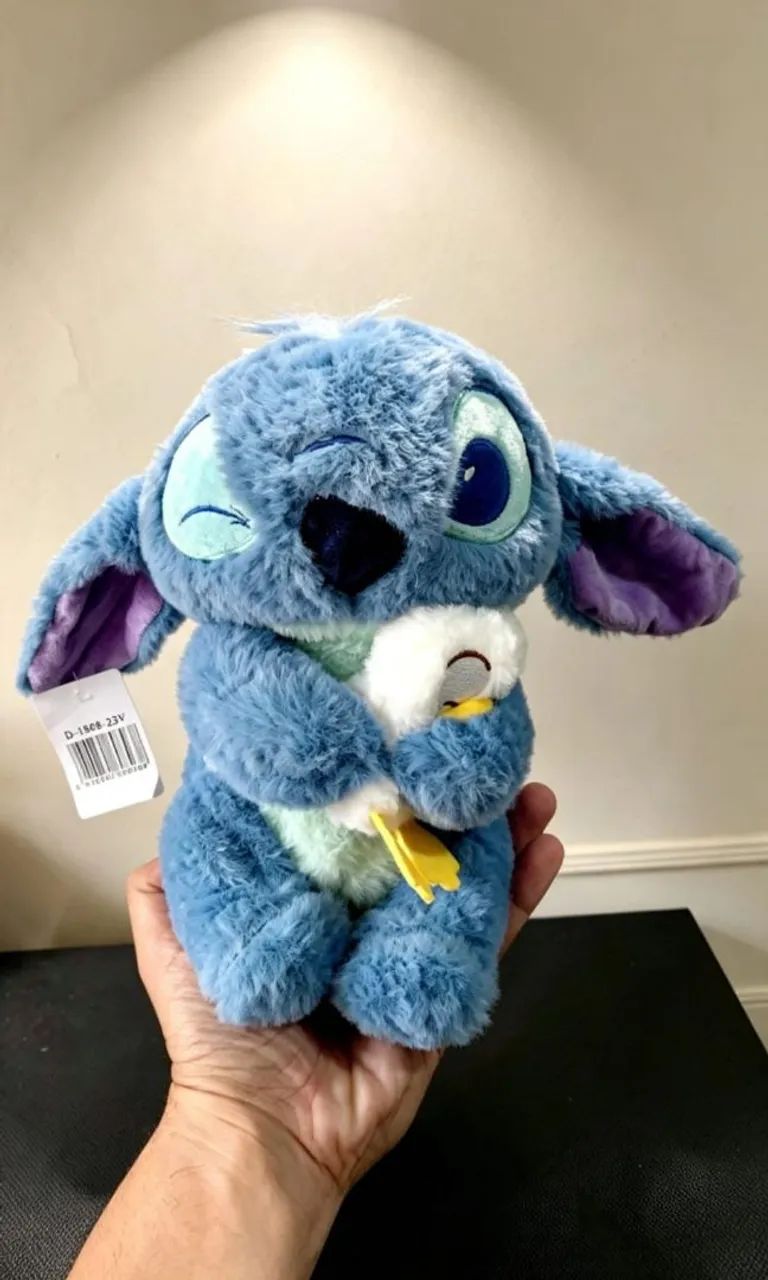 Stitch com pato 