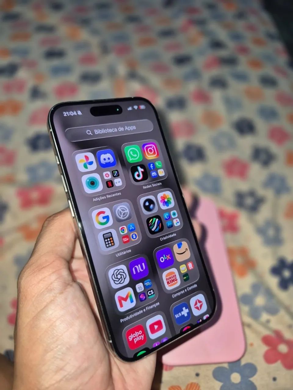 IPHONE 15 PRO com NF E CAIXA - Foto 2