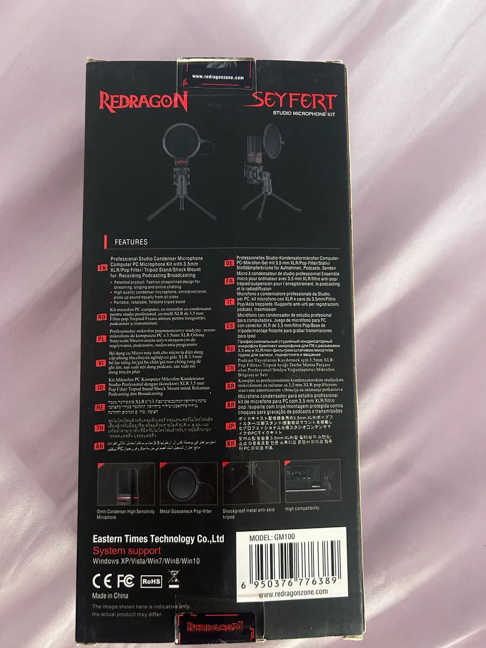 Microfone Redragon novo - Foto 2