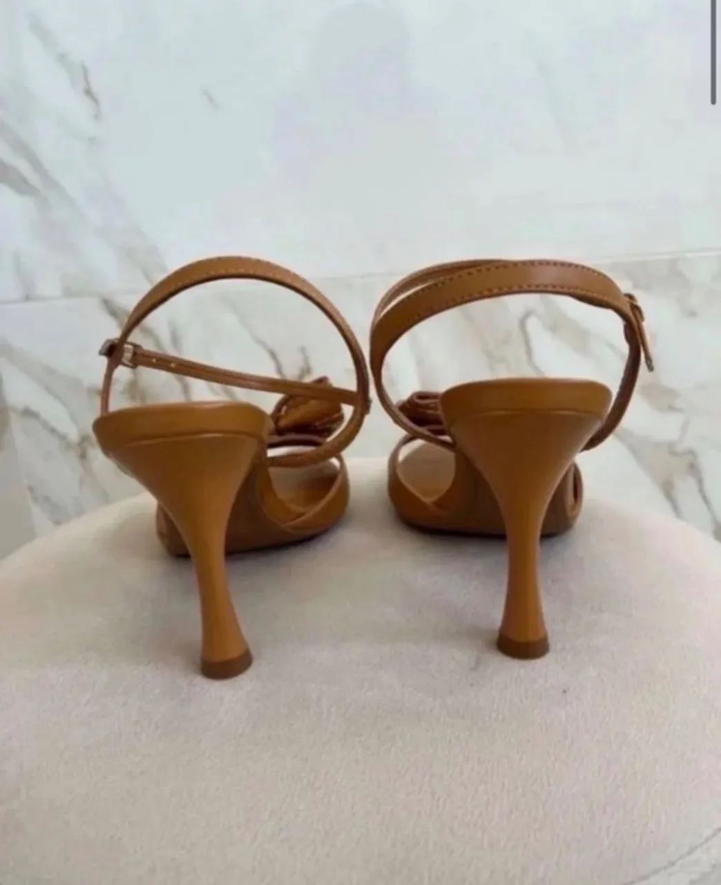 Sandália Caramelo 36 - Foto 4