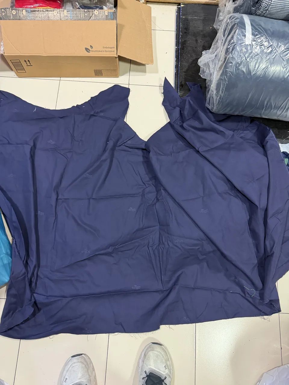Retalhos de Tecidos e Malhas no kg - 30cm a 5 metros - Foto 4