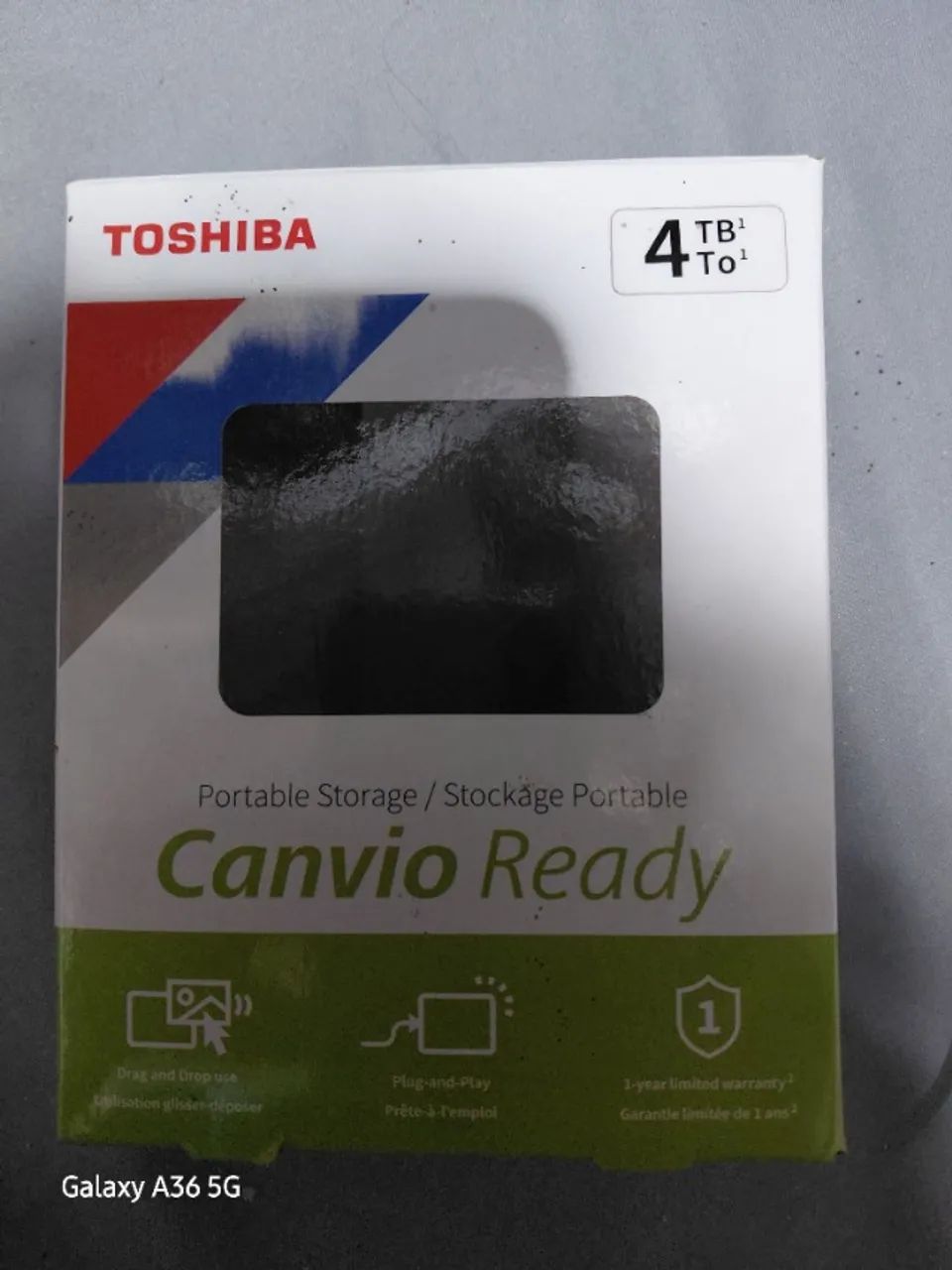 HD EXTERNO TOSHIBA 4 TB - Foto 3