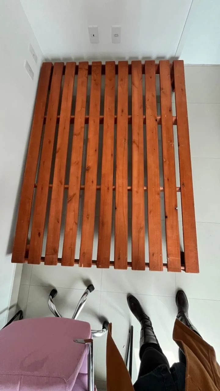Cama Casal Oriental Penafort com Colchão - Foto 4