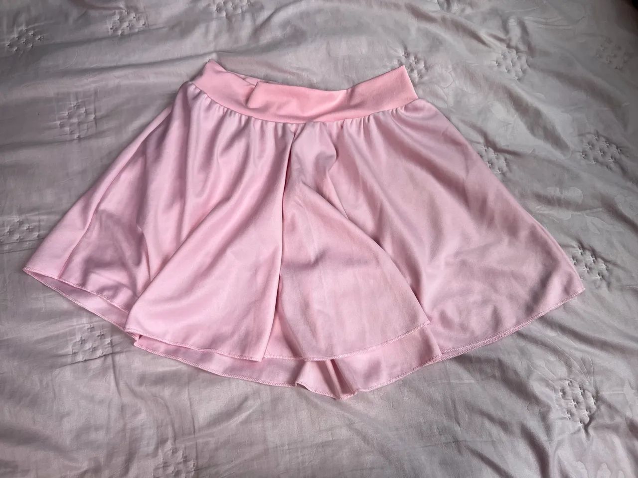 Saia rosa de ballet 