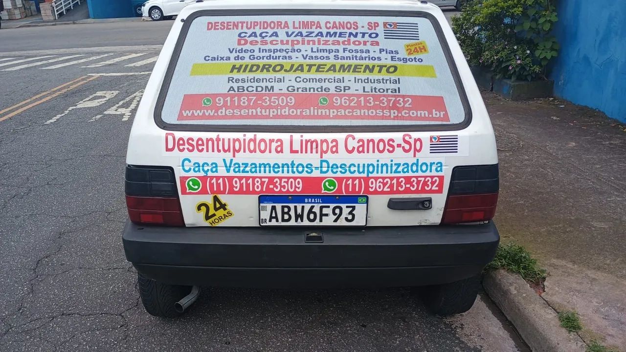 Desentupidora caça vazamentos 24:00s