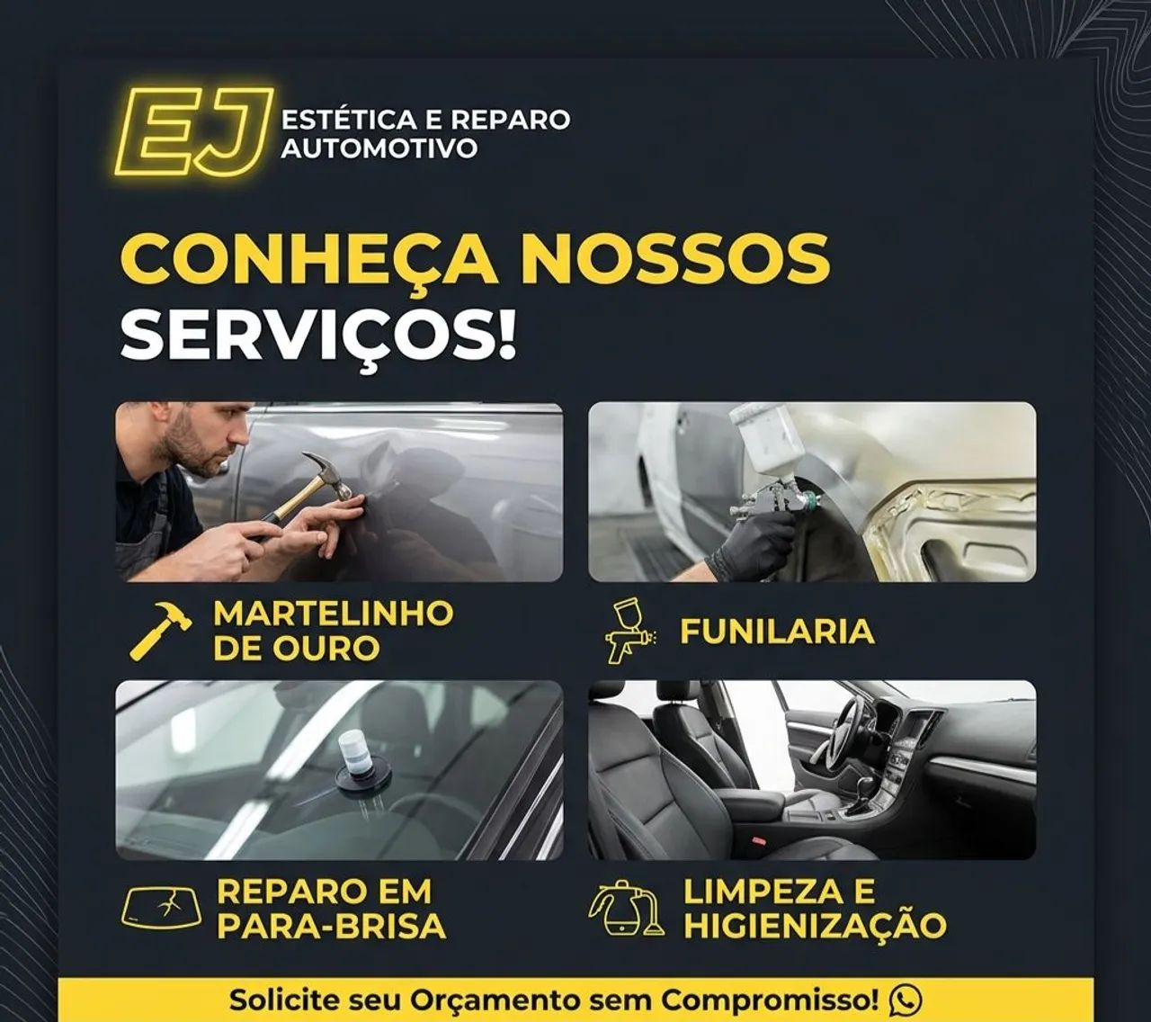 EJ | Estética e Reparo Automotivo - Foto 2