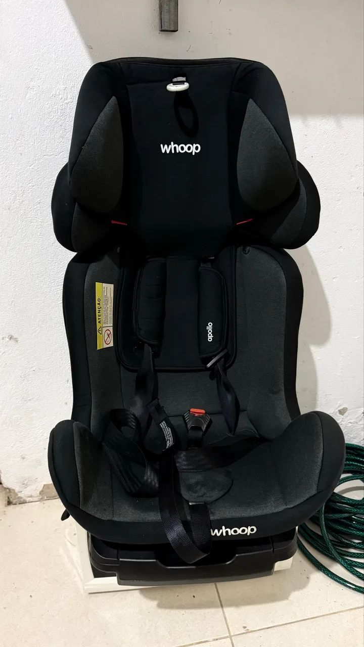 cadeirinha Whoop/Kiddo Apollo, 0-36 kg, com ISOFIX - Semi Nova
