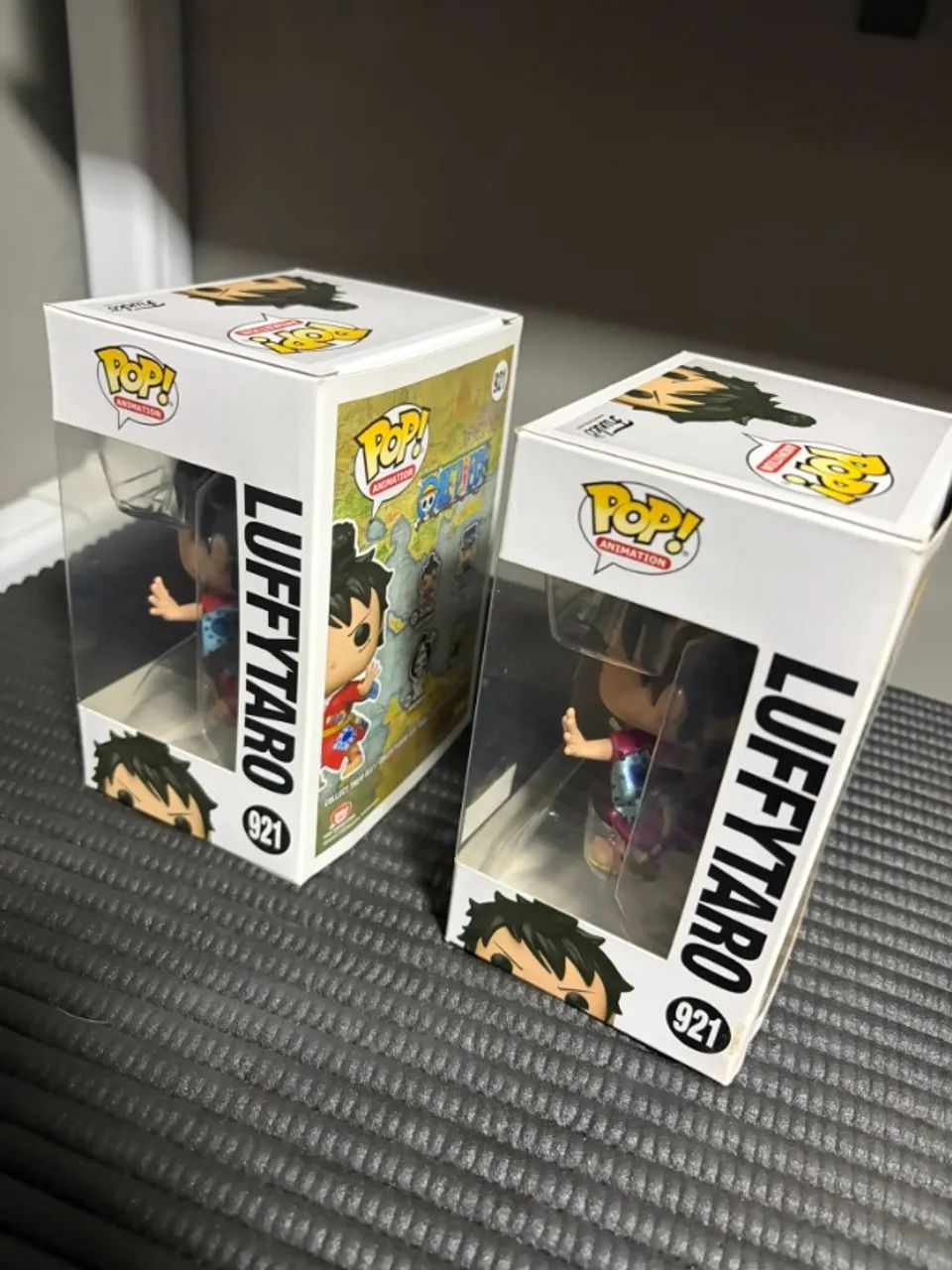 Dupla Funko Pop Luffytaro - Regular + Metalico - One piece Luffy - Foto 2