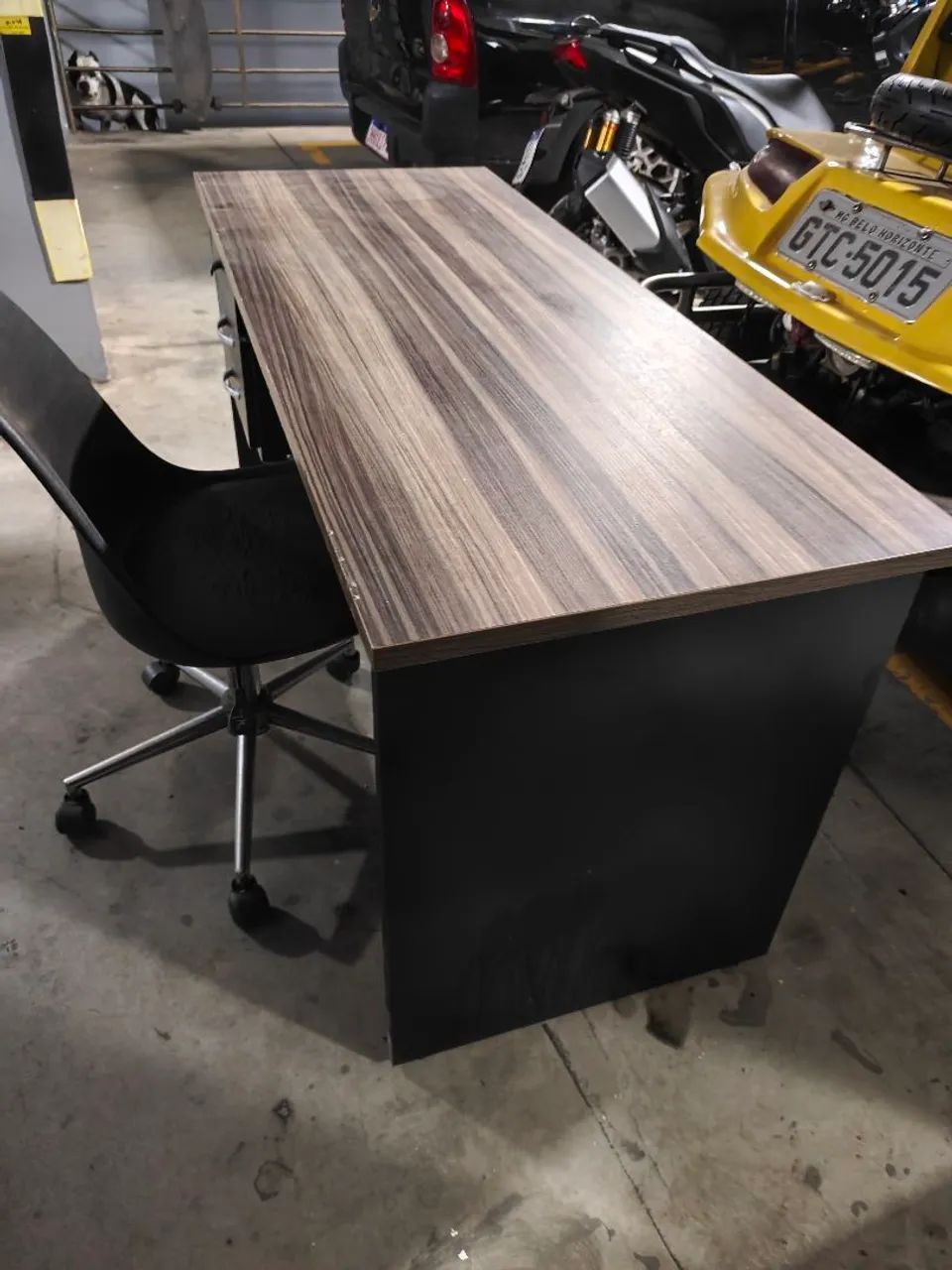 Mesa de Escritório Com Gavetas  - Foto 4