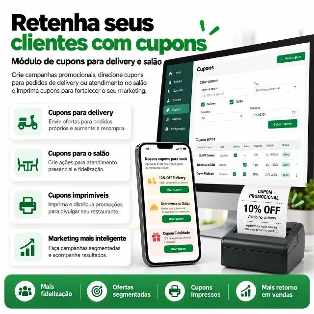 Sistema Pdv Caixa + Site E App Delivery para Lanchonetes, bares, padarias e pizzarias - Foto 4