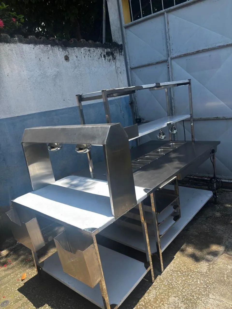Bancada inox condimetadora/finalizadora  - Foto 5