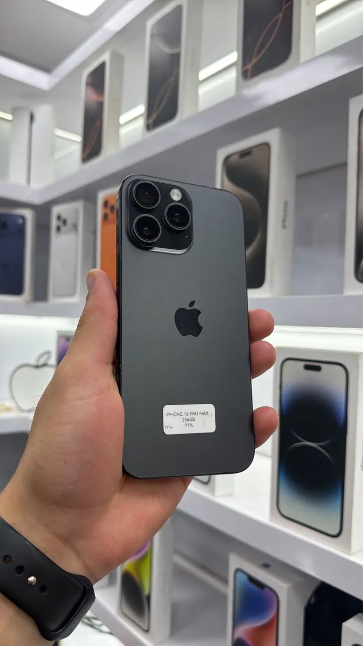 IPHONE 16 PRO MAX 256GB BLACK 