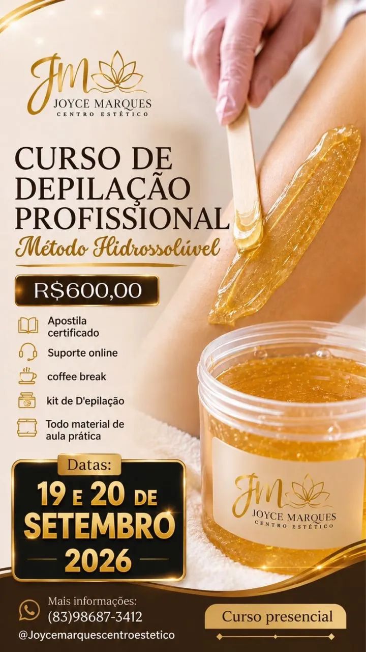 Curso de depilação profissional 