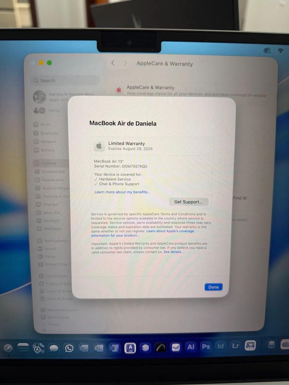 Macbook Air M4 Silver 256 GB  - Foto 5