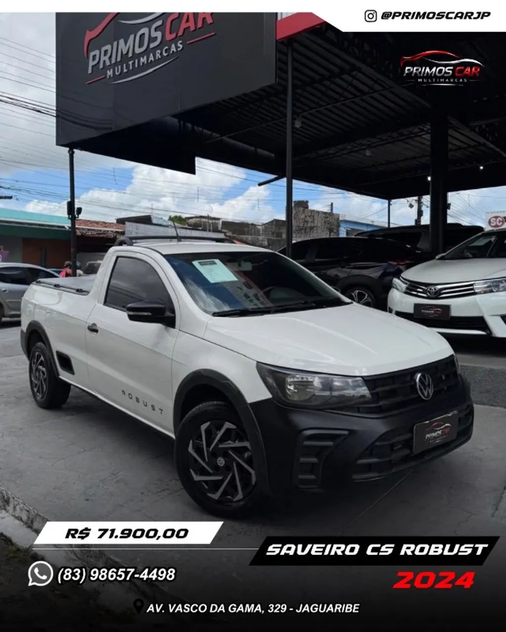 Volkswagen Saveiro Saveiro Robust 1.6 Total Flex 16V 2024