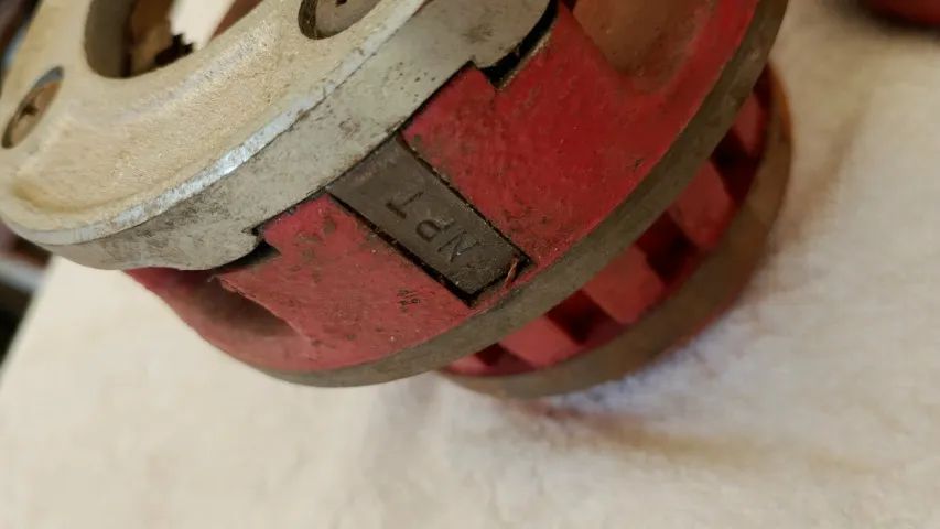 Cabeçote e COSSINETES 2" Rosca NPT, catraca e cabo RIDGID NOVO SEM USO - Foto 5