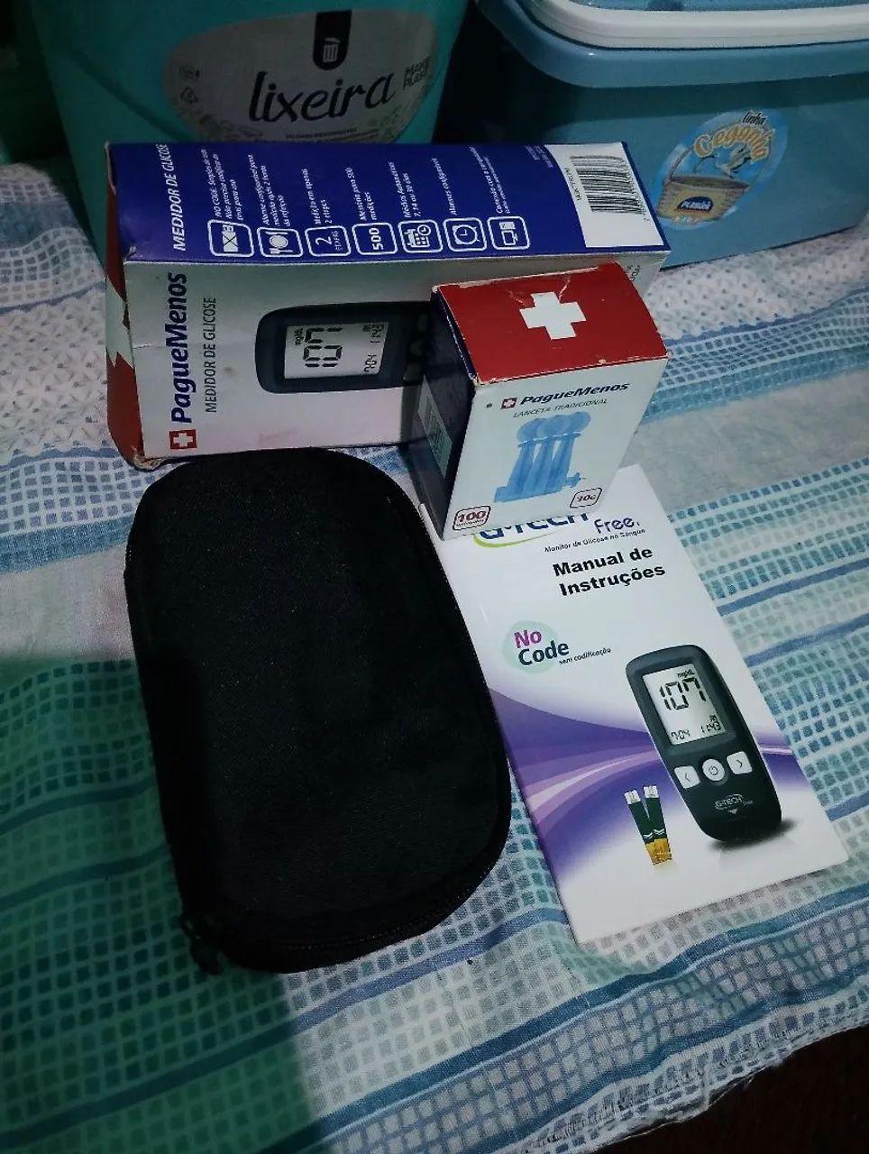 Medidor de glicose G-tech 