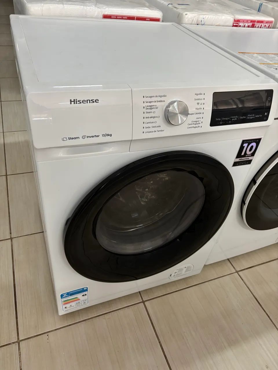 Lava e seca hisense de 13/7 kgs semi nova  - Foto 2
