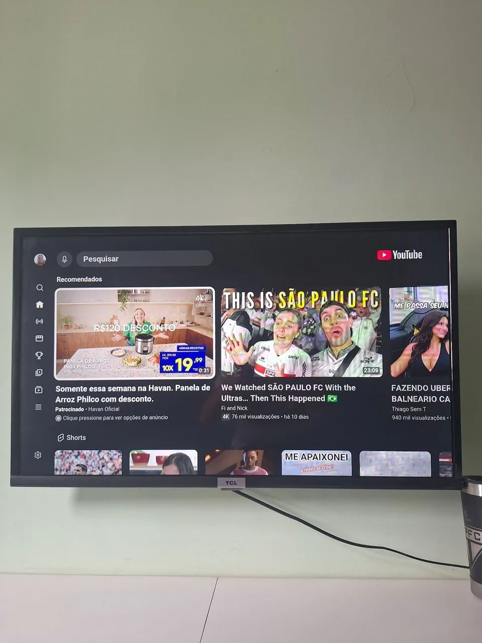 Smart Tv TCL Android 32 polegadas - Foto 3