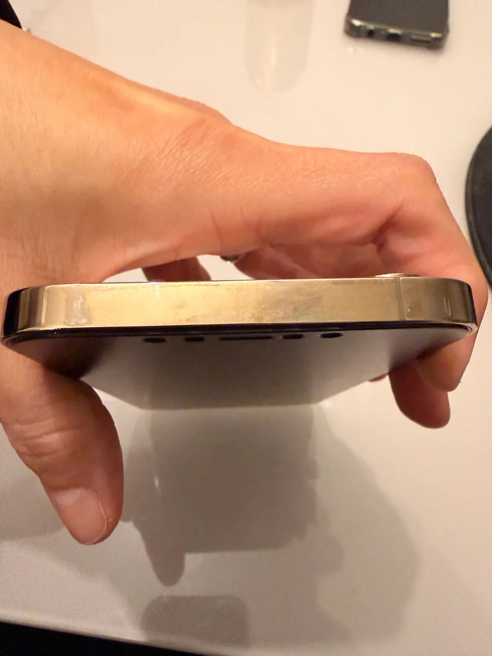 iphone 12 pro max 128gb dourado - Foto 5