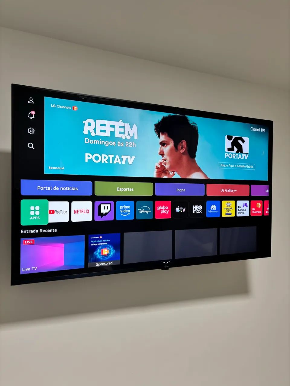 TV LG 43 polegadas 4k