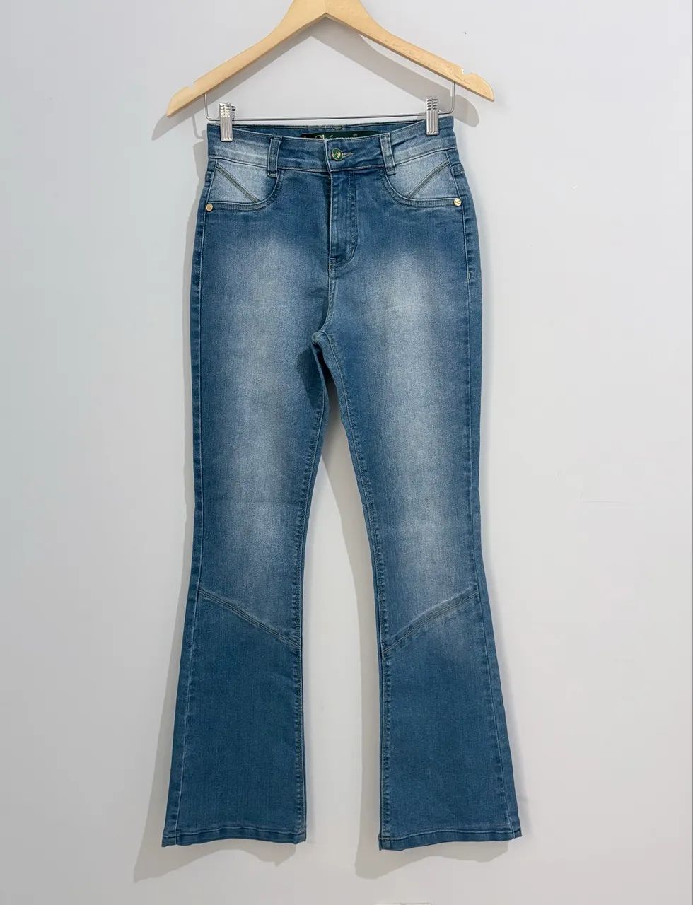 Calça Jeans Flare Tamanho 36 - Chácara Jeans - Foto 2