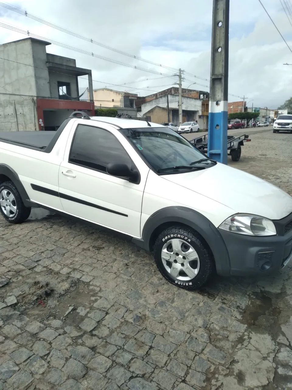 Fiat Strada Working Hard 1.4 Fire Flex 8V CS 2017 - Foto 2