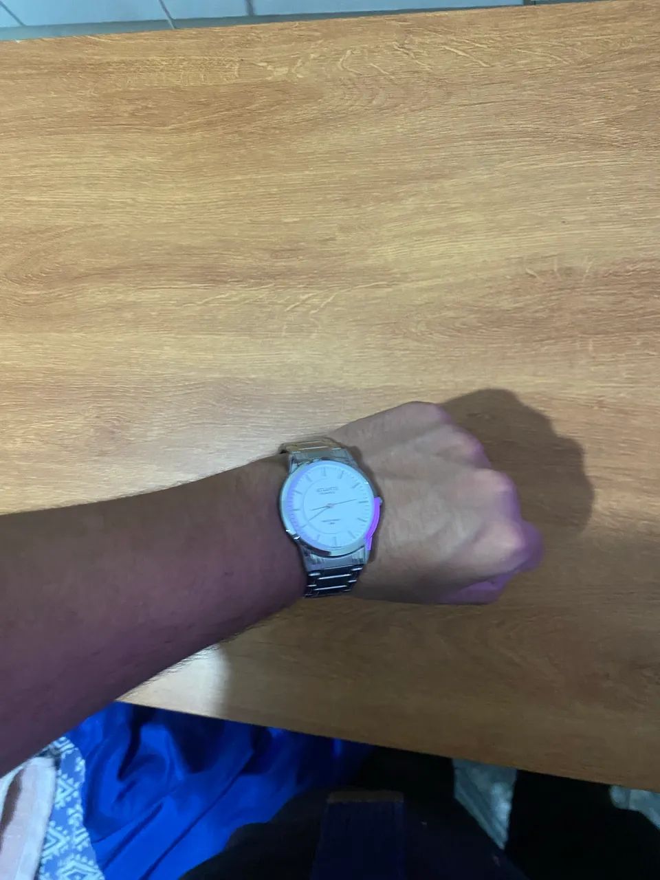 Relógio prata casual  - Foto 2
