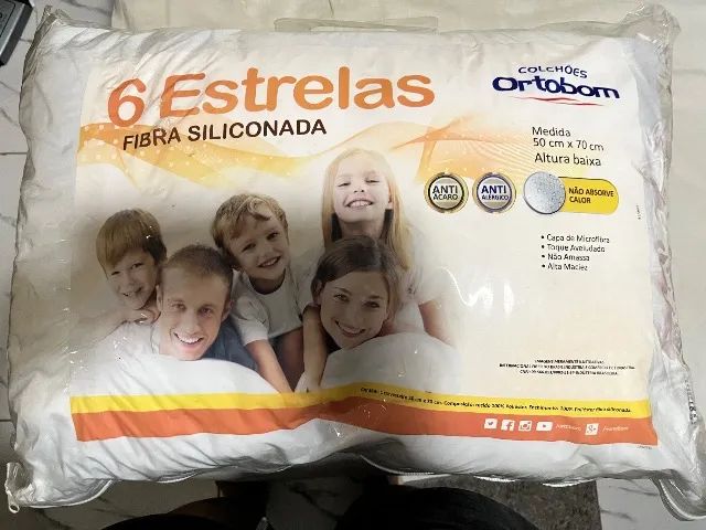 Travesseiro ortobom 