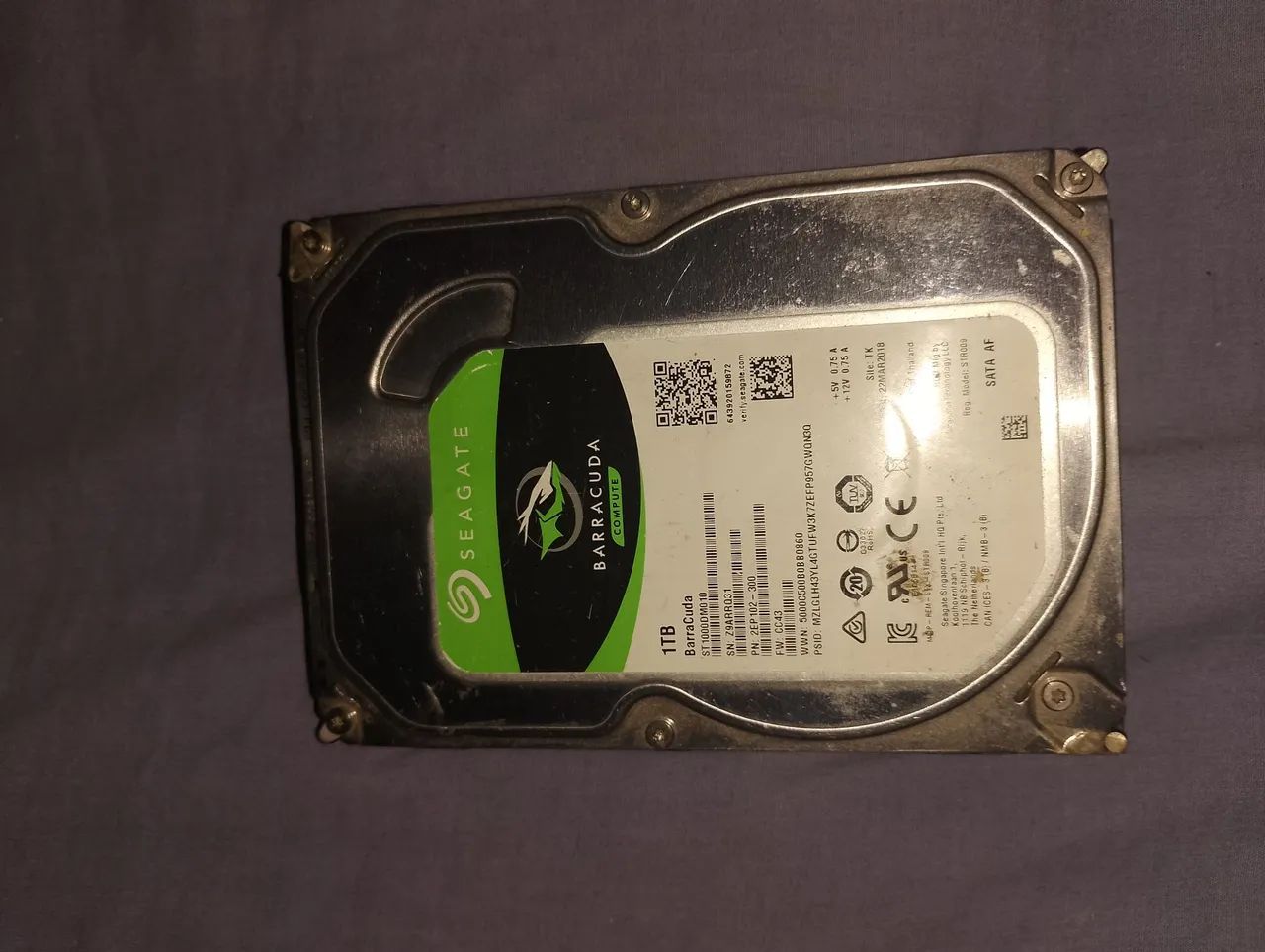 HD SEGATE BARRACUDA 1tb  - Foto 2