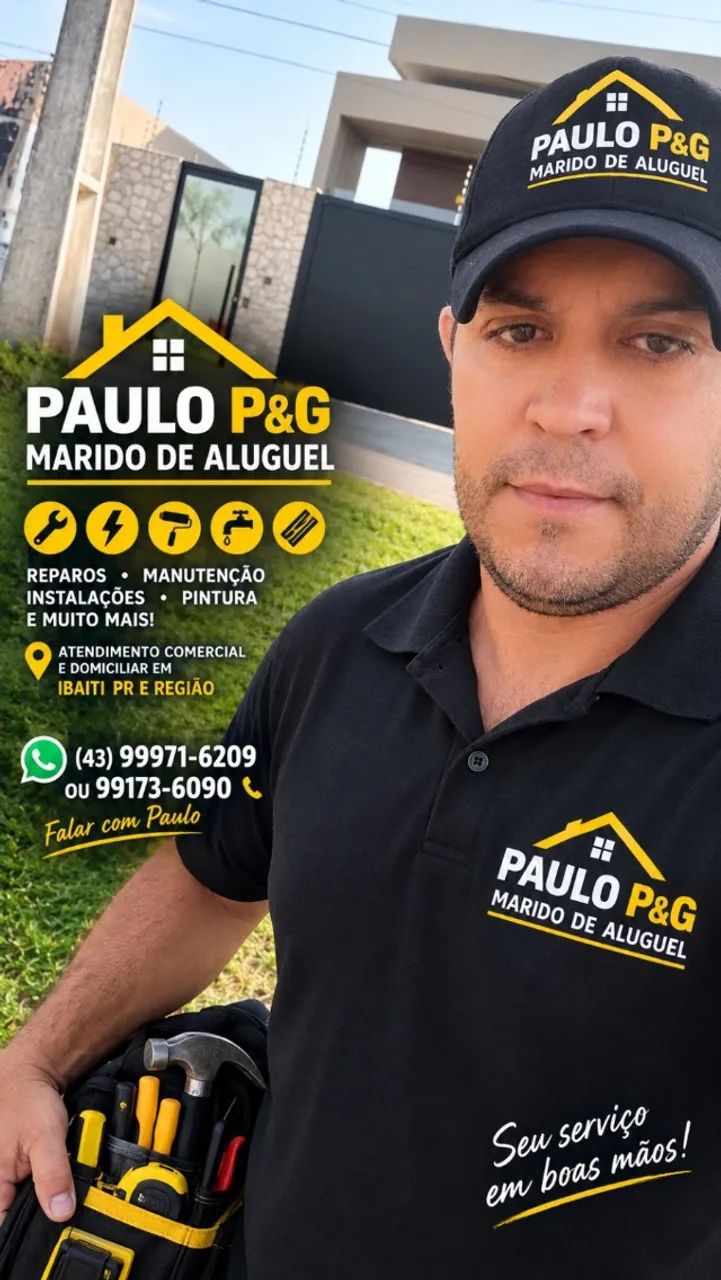 Paulo P&G marido de aluguel/reparos 