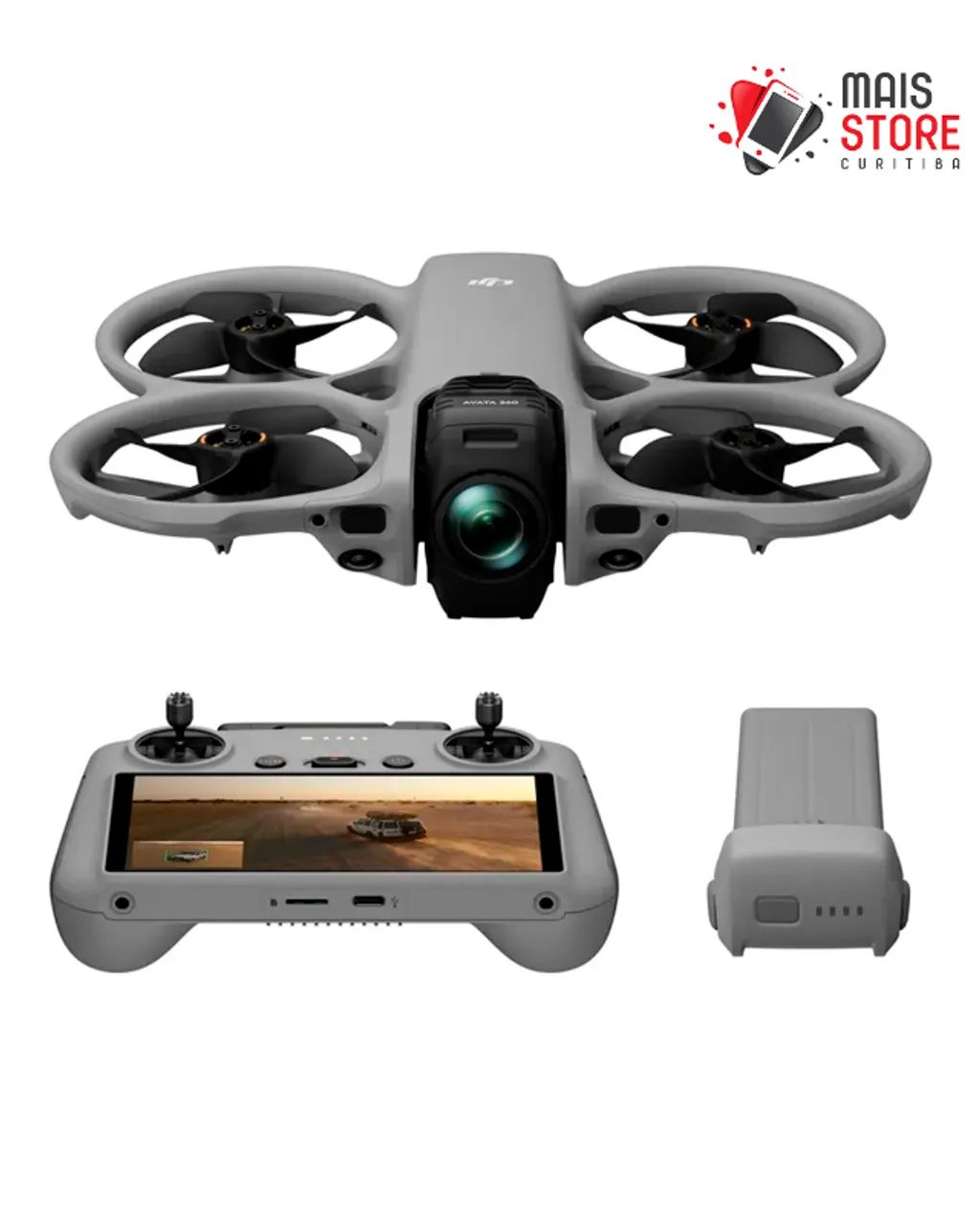 Drone DJI Avata 360 Standard (Com tela) - (Novo/Lacrado)