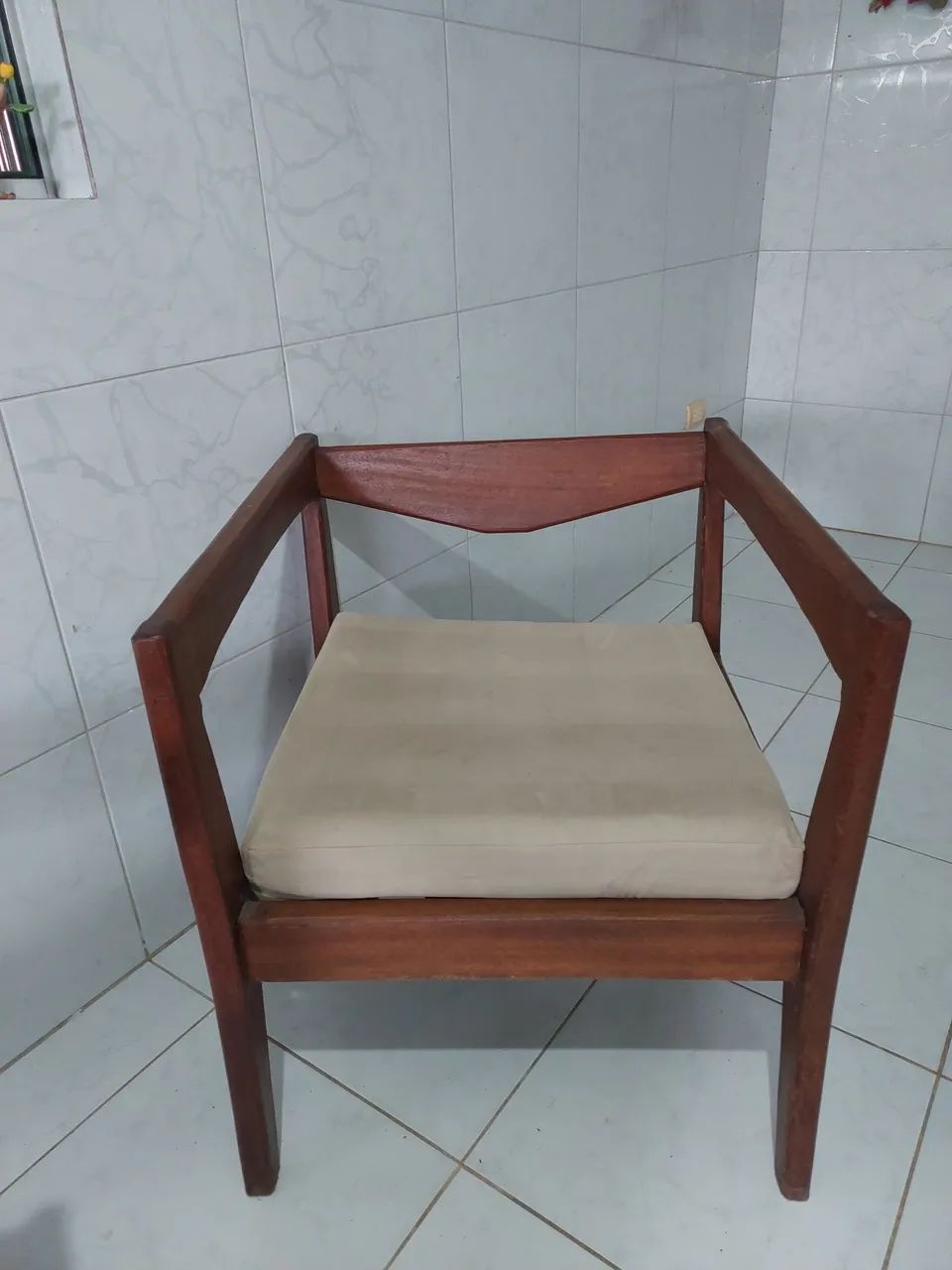 2 Cadeiras de madeira jatoba  - Foto 2