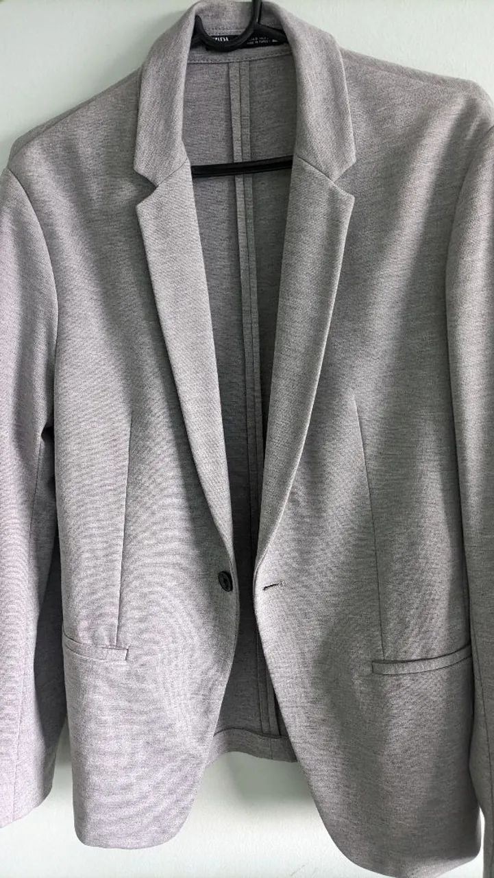 Blazer cinza zara 