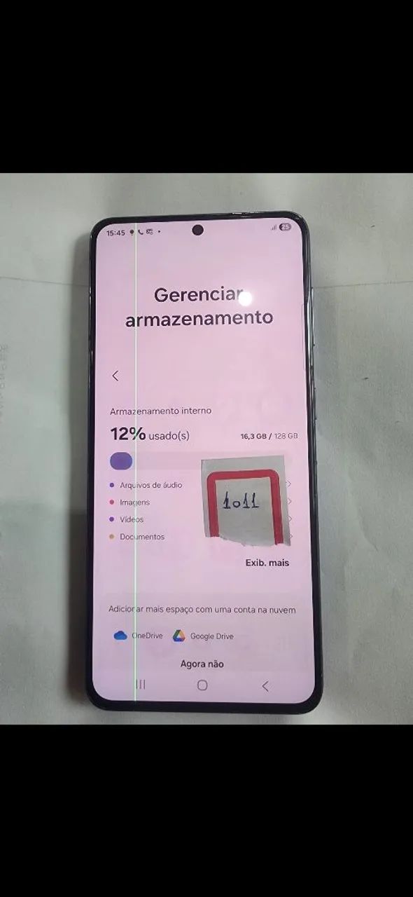 Apenas tela do s21 5g. Nao é o Fe