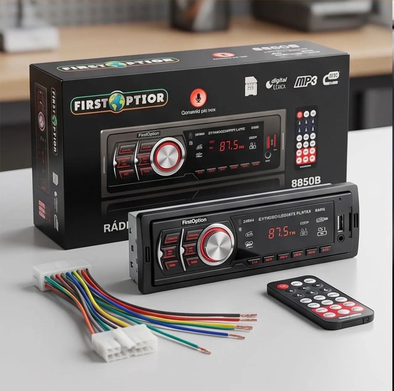 Radio de Carro 8850B First Option 