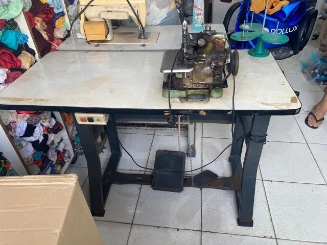 Máquina semi-industrial Overloque usada - Foto 2