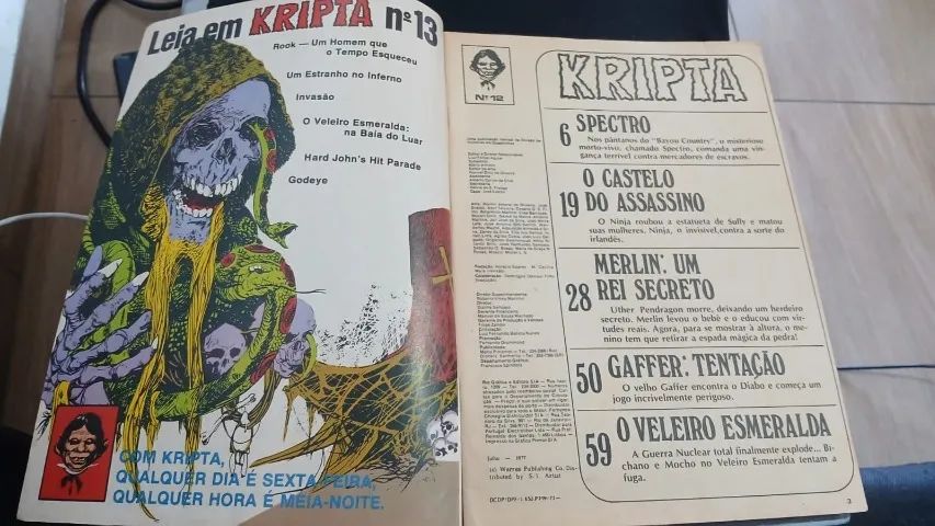 Kripta 12 - Editora Ebal.  - Foto 4