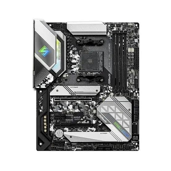 Kit Upgrade Ryzen 7 5700X3D + B550 Steel Legend com Wi-Fi - Peças
