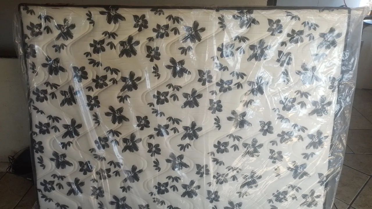 Cama de casal +colchão ambos no plastico - Foto 2