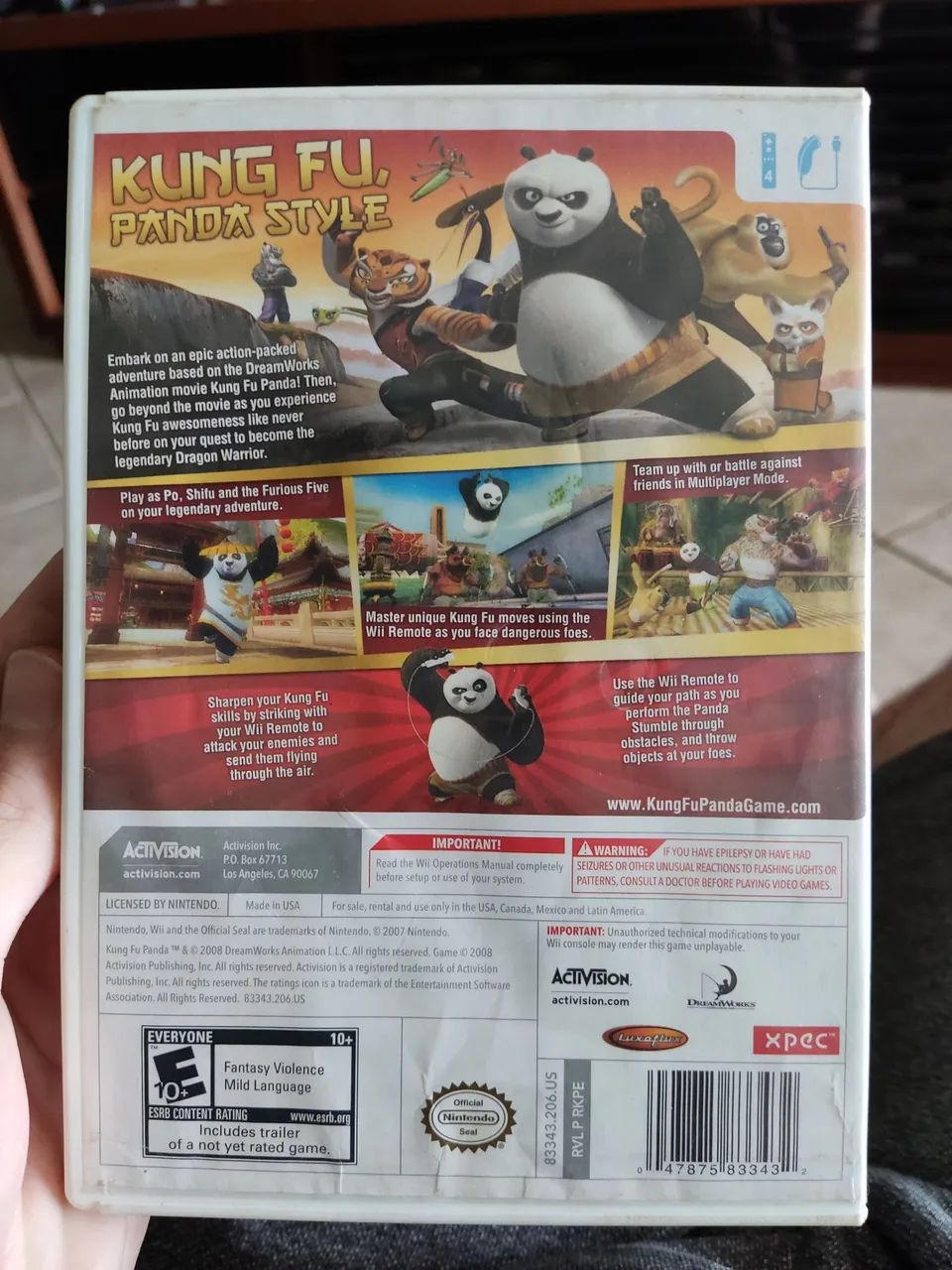 Kung Fu Panda Wii - Foto 4